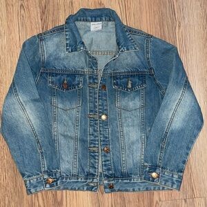 Flower Girls wedding Jean jacket. Size large/6
